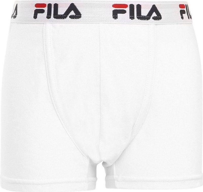 Fila jongens boxers wit 128-134 - elastisch & comfortabel
