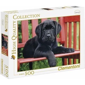 Clementoni - High Quality Collection puzzel - The black dog - 500 stukjes