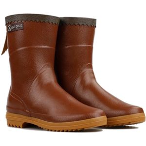 Aigle Bison Lady - Dames Cognac laarzen 35