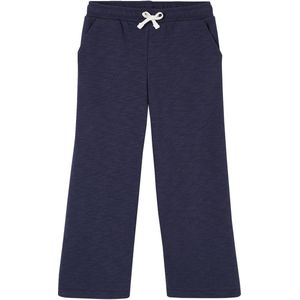 Vertbaudet - Wijde Joggingbroek - Meisjes - Gevlamde Jersey - 75% Katoen - 25% Gerecycled Polyester