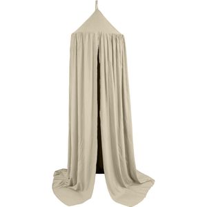 Honeybears Klamboe Creme 270CM – Baby klamboe meisjes/jongens- Katoen – Polyester – Hemeltje -Kinderklamboe – Baby Sluier - Bedtent