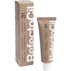 Voordeelverpakking van 3 x Refectocil Light brown Nr.3.1 15ml (M057312)