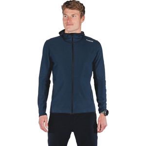Fusion RECHARGE HOODIE MENS - Fitness trui - Blauw - Heren