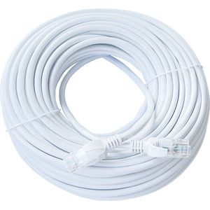 ValeDelucs Internetkabel 5 meter - CAT5e UTP Ethernet kabel RJ45 - Patchkabel LAN Cable Netwerkkabel - Wit