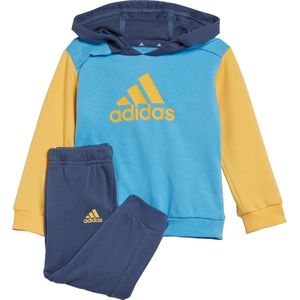 adidas Sportswear Essentials Colorblock Jogger Set Kids - Kinderen - Blauw- 80
