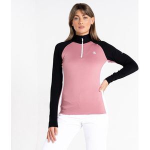 De Dare 2B Involved Ii Fleece Met Halve Rits - Dames - Core Stretch - Sneldrogend - Roze