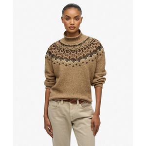 Superdry - Fairisle - Trui - Hoge Hals