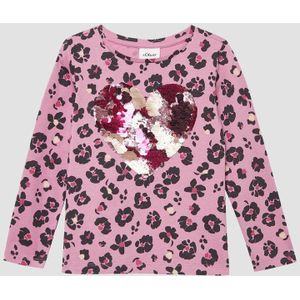 s.Oliver RED LABEL - Shirt - Rose - Lange Mouwen