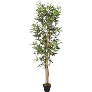 vidaXL-Kunstplant-bamboe-368-bladeren-80-cm-groen