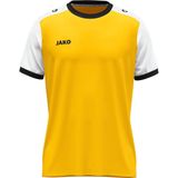 Jako Dynamic Shirt Korte Mouw Kinderen - Geel / Wit / Zwart | Maat: 164