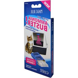 Ammoniak Buster - vermindert urinegeur en geuren voor een frisse kattenbak