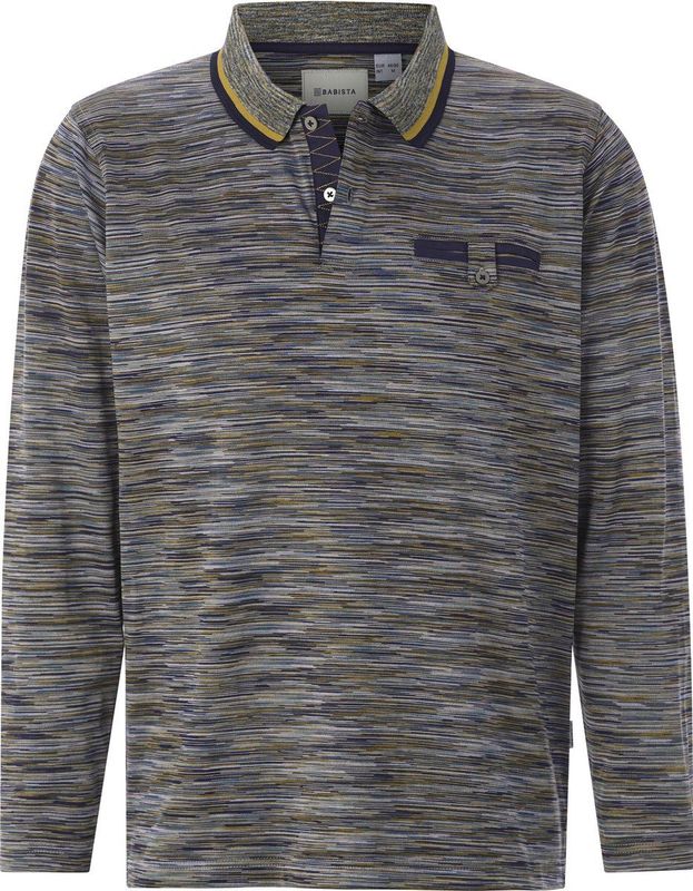Babista - VANDOR - Poloshirt - Olijf - Lange Mouwen