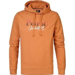 Petrol Industries - Heren Artwork Hoodie Tuntutuliak - Bruin - Maat XL