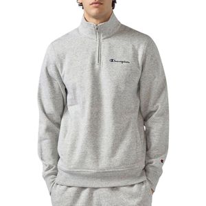 Champion Icons Small Logo Half-Zip Sweater Heren - Maat L