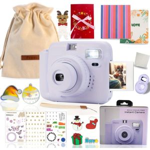 Livano Polaroid Camera - Polaroid Printer - Digitale Foto Camera - Camera Met Printer - Oplaadbaar - Paars