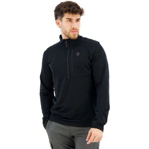 Black Diamond - Coefficient LT QZ PO - Trui - Zwart - Slim Fit