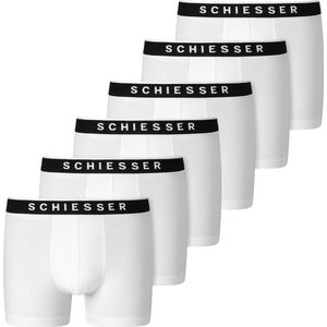 Schiesser Heren Shorts / Pants 6er Pack - 95/5 - Organic Cotton