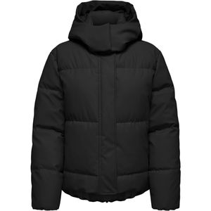 Only - Onlagnes Coated Puffer Jacket - Zwart - Damesjas