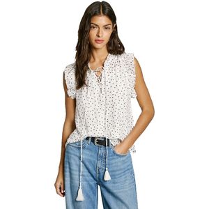 Pepe Jeans Deb Mouwloos Shirt Wit M Vrouw