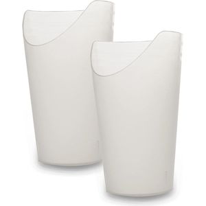 Beker met Neusuitsparing voor Comfortabel Drinken - Set van 2 voor Senioren en Volwassenen
