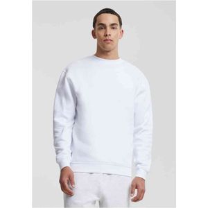 Urban Classics - Basic Crewneck sweater/trui - 5XL - Wit