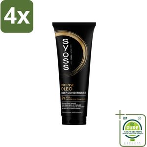 Syoss - Oleo - Conditioner - Voedt & Verzacht - 250 ml - Voordeelverpakking - 4 stuks - Haar conditioner - Droge haren