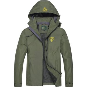 Lichtgewicht Winddichte Herenjas met Capuchon - Ideaal voor Buitensport