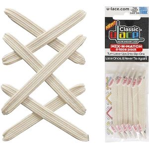 U-Lace Classic -  Elastische Veters - Nude - Mix-N-Match Pack