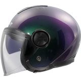 LS2 - OF620 Classy Solid Chameleon 06 - Jethelm - Zwart - Kunststof