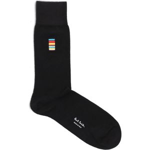 Paul Smith Men Sock Alfie Sign Emb Sokken Heren - Zwart - Maat 40-46