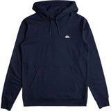 Quiksilver Basic Sweatshirt Met Rits Blauw Man