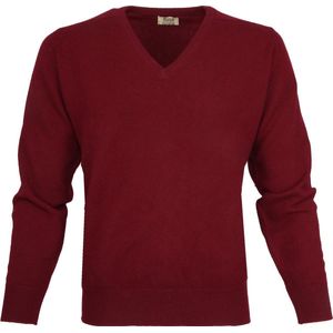 William Lockie - V Lamswol - Pullovers - Bordeaux