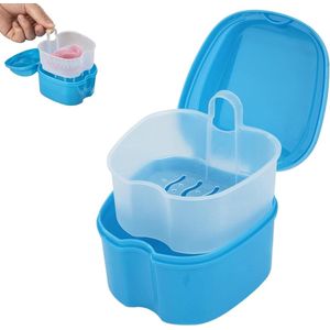 Zeynomax - Opbergdoos voor prothesen en beugels - Praktische prothesenhouder - Implantatendoos met deksel