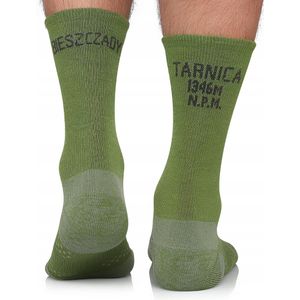 Zwarte Peak Light Merino Wandelsokken - Maat 35-38