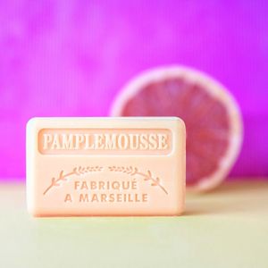 4x Savon de Marseille zeepblok Grapefruit - zeepblok - biologische zeep - dierproefvrij - franse zeep - vegan zeep