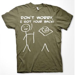 Hybris Don't Worry, I Got Your Back! T-Shirt Olive-S