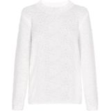 Usha - Trui - Wit - Effen - Lange Mouwen