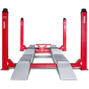 4-koloms hydraulische hefbrug 5 ton met uitlijnfunctie MW Tools HB452