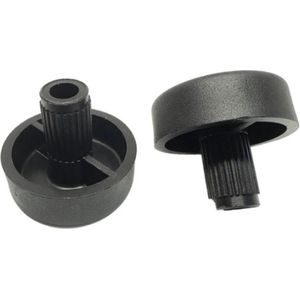FSW-Products - 4 Stuks Meubelverhogers Rond - Bedverhogers - Meubelverhoging - Stoelverhogers - Bedklossen - Zwart