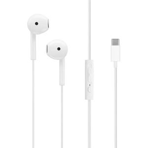 USB-C Oordopjes - Met microfoon - 1 meter - Wit