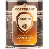 Copperant Lakverf Hoogglans UV+ Wit 1 liter