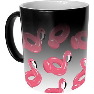 Magische Mok - Inflatable Flamingos