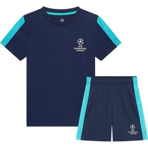 Champions League Voetbaltenue Kinderen - Maat 116 t/m 164 - Sportkledingset - Voetbalshirt & Broekje - Jongens & Meisjes - Officiële UEFA Merchandise