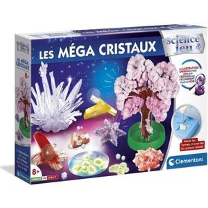Wetenschapsspel Clementoni The Mega Crystals Frans 52490