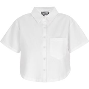 Dreimaster - Blouse - Wolwit - Dames