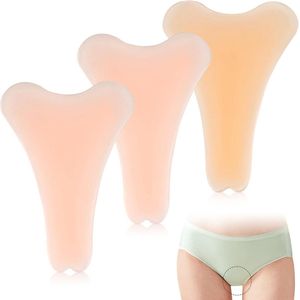 Camel Toe Concealer - Herbruikbare Siliconen Pads - Naadloos - 3-pack