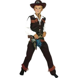 Verkleedpak cowboy jongen Best of the West Cow Boy 128 - Carnavalskleding