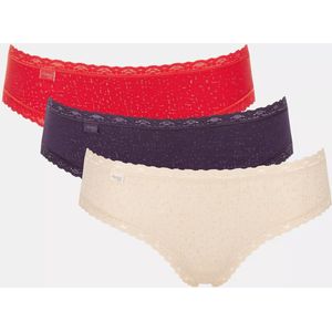 sloggi 24/7 Weekend Holiday Hipster C3P Dames Onderbroek - MULTI-COLOUR - Maat 36