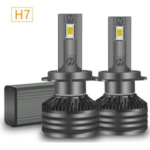 H7 LED lamp (set 2 stuks) Pro Active | CANbus EMC CHip 30000 Lumen 6500k Ultra-bright Helder Wit 98 Watt Motor / Auto / Scooter / Dimlicht / Grootlicht / Mistlicht Koplampen / Plug and Play / H7 55W vervanger