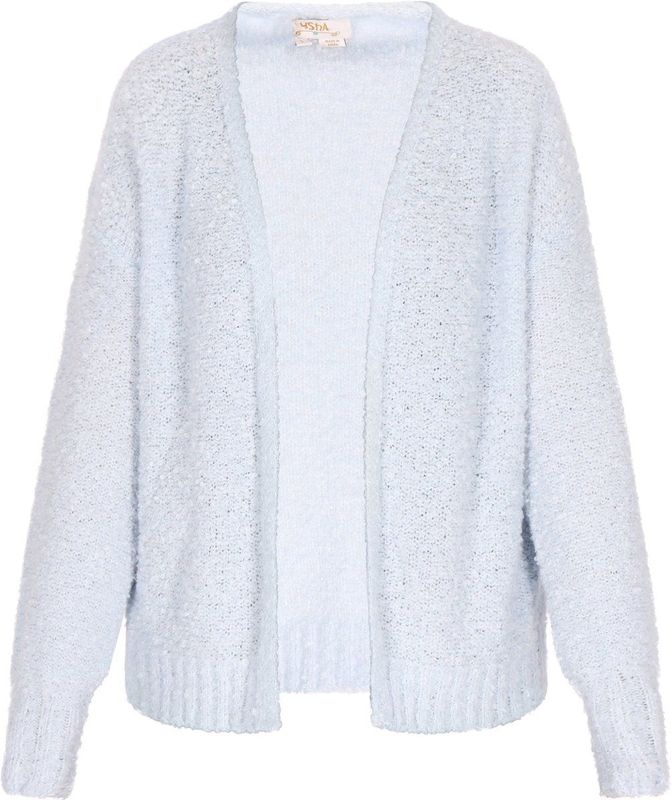 usha - Gebreid Vest - Relaxte Pasvorm - Lange Mouwen